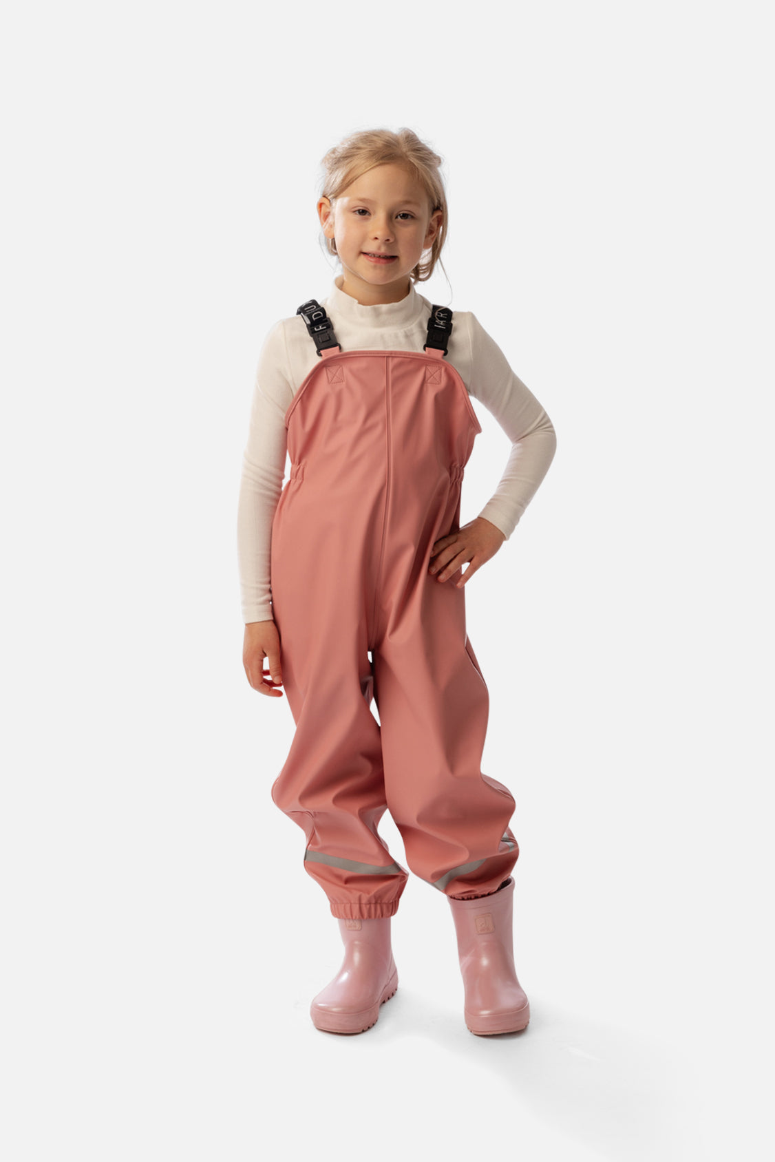 Rain Overalls Pink-3