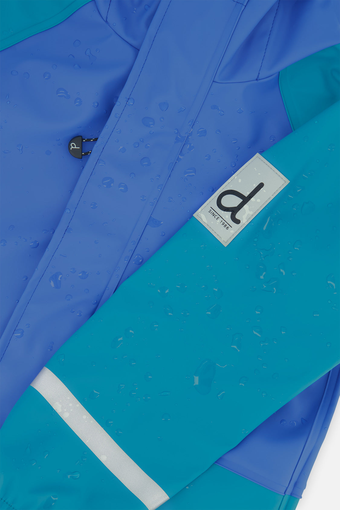 Deux par Deux Rain Jacket Dark Turquoise