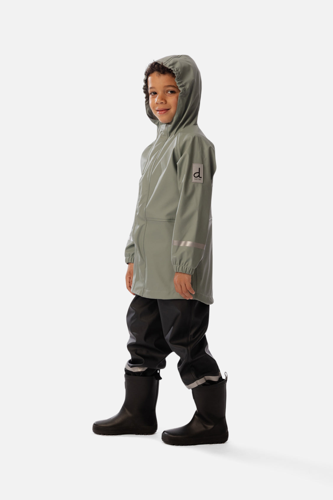 Rain Jacket Sage Green-3