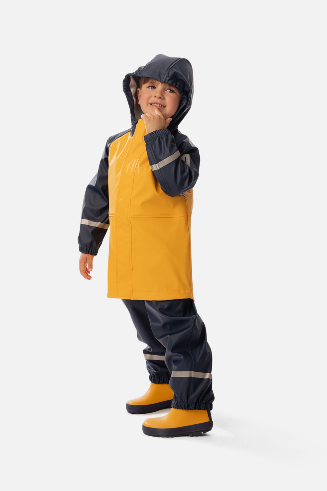 Rain Jacket Yellow-3