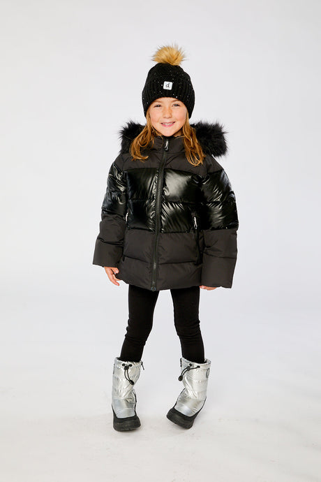 Deux par Deux Winter Jacket Black