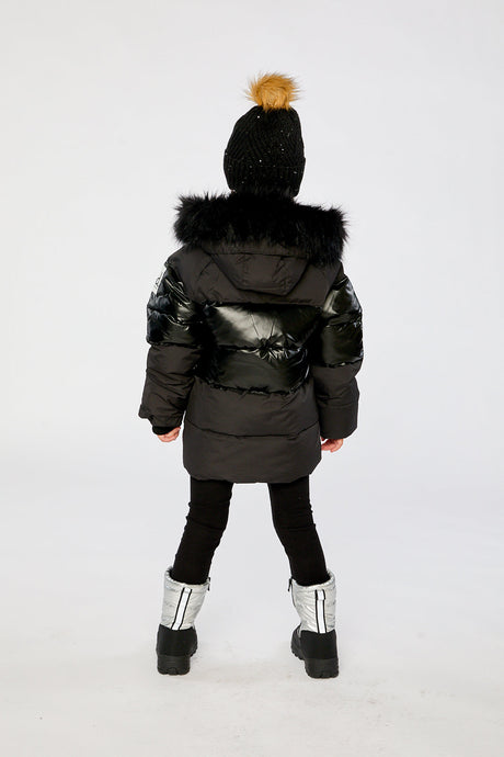 Deux par Deux Winter Jacket Black