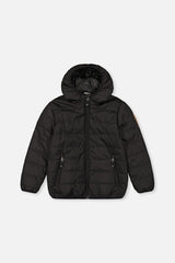 Insulating Quilted Mid-Season Jacket Black-0