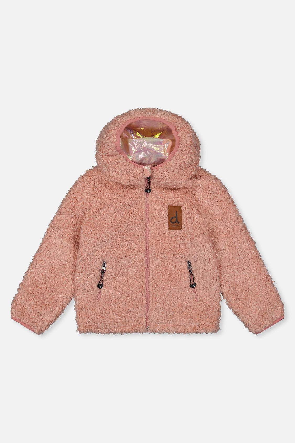 Baby Reversible Mid-Season Jacket Pink-1