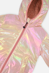 Deux par Deux Baby Reversible Mid-Season Jacket Pink