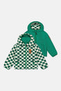 Reversible Mid-Season Jacket Forest Green-0