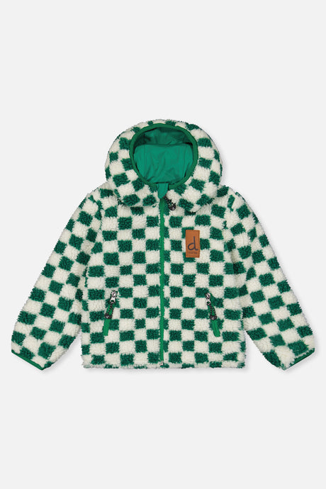 Reversible Mid-Season Jacket Forest Green-4