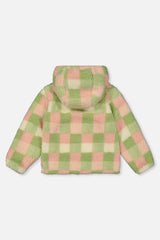 Deux par Deux Reversible Mid-Season Jacket Pale Dusty Pink