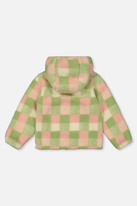 Deux par Deux Reversible Mid-Season Jacket Pale Dusty Pink