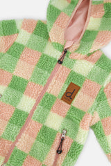 Deux par Deux Reversible Mid-Season Jacket Pale Dusty Pink