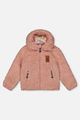 Reversible Mid-Season Jacket Pink-4