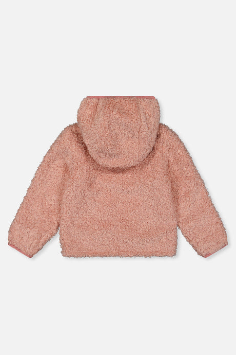 Deux par Deux Reversible Mid-Season Jacket Pink