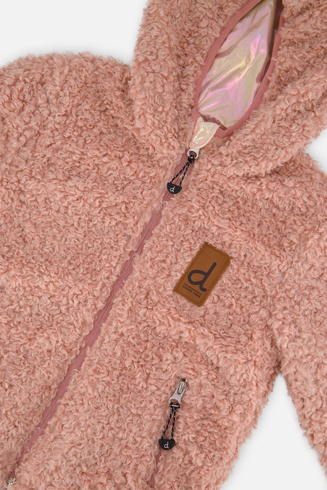 Deux par Deux Reversible Mid-Season Jacket Pink