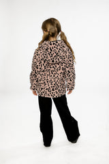 Reversible Mid-Season Jacket Pink And Black-3