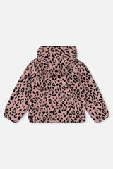 Deux par Deux Reversible Mid-Season Jacket Pink And Black