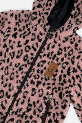 Deux par Deux Reversible Mid-Season Jacket Pink And Black