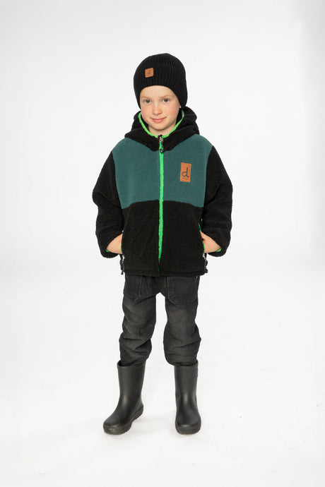 Reversible Mid-Season Jacket Black-1