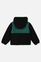 Deux par Deux Reversible Mid-Season Jacket Black