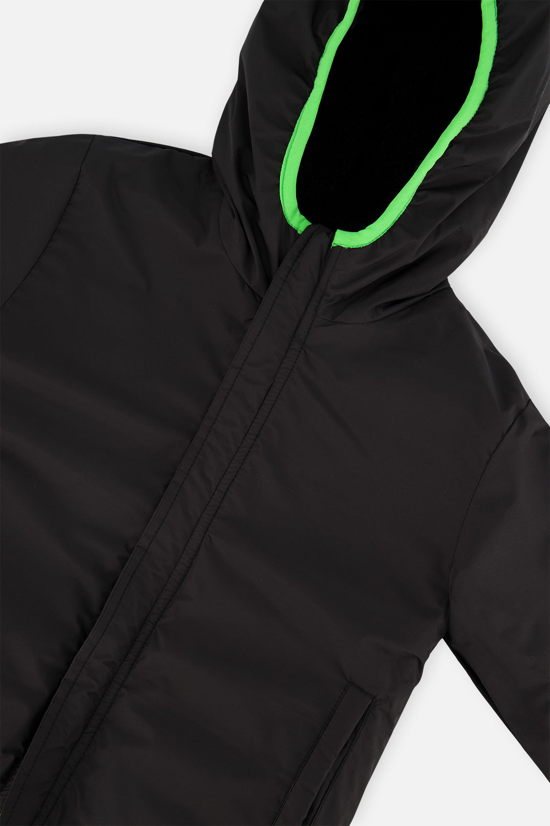 Deux par Deux Reversible Mid-Season Jacket Black