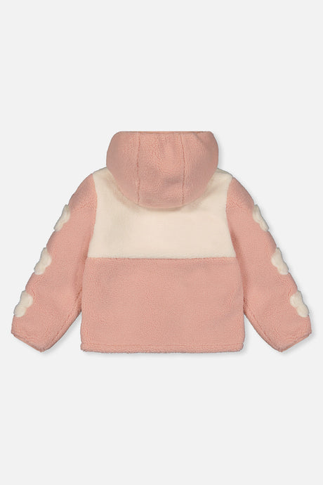 Deux par Deux Reversible Mid-Season Jacket Pale Pink