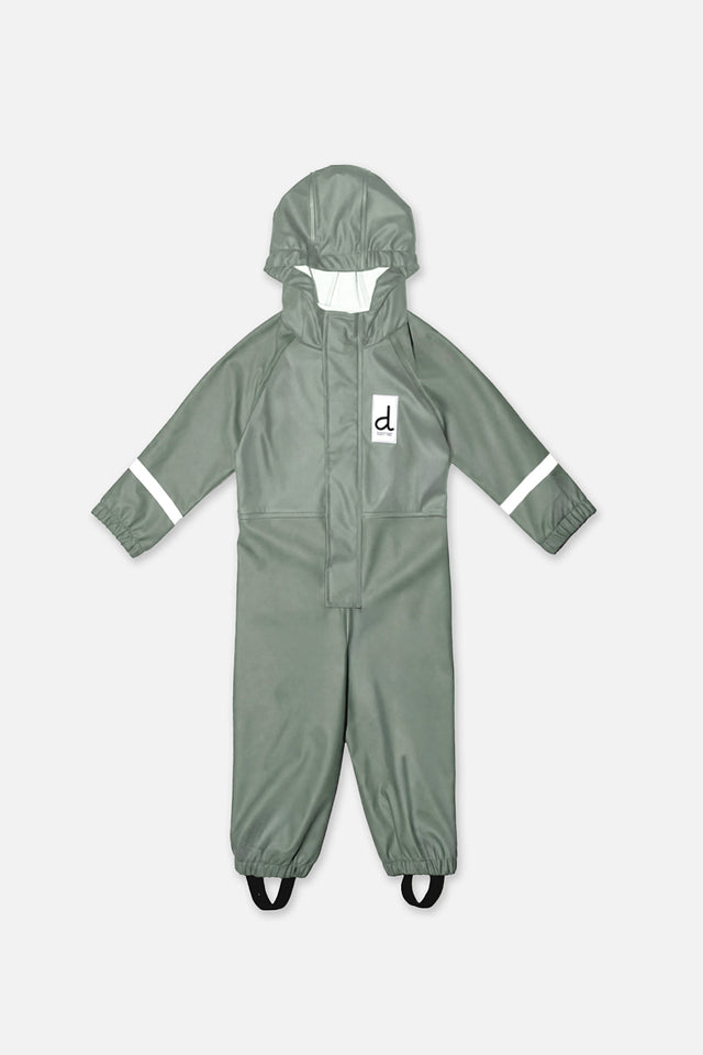 Baby Rain One Piece Sage Green-0
