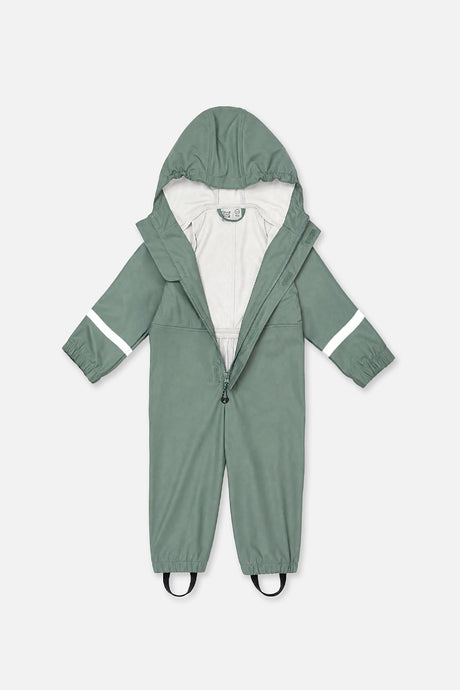 Baby Rain One Piece Sage Green-2