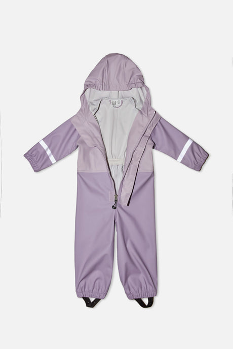 Baby Rain One Piece Mauve-0