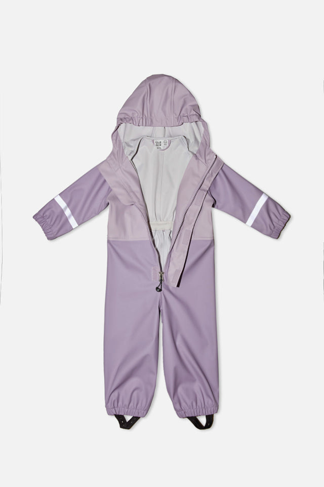 Rain One Piece Mauve-0