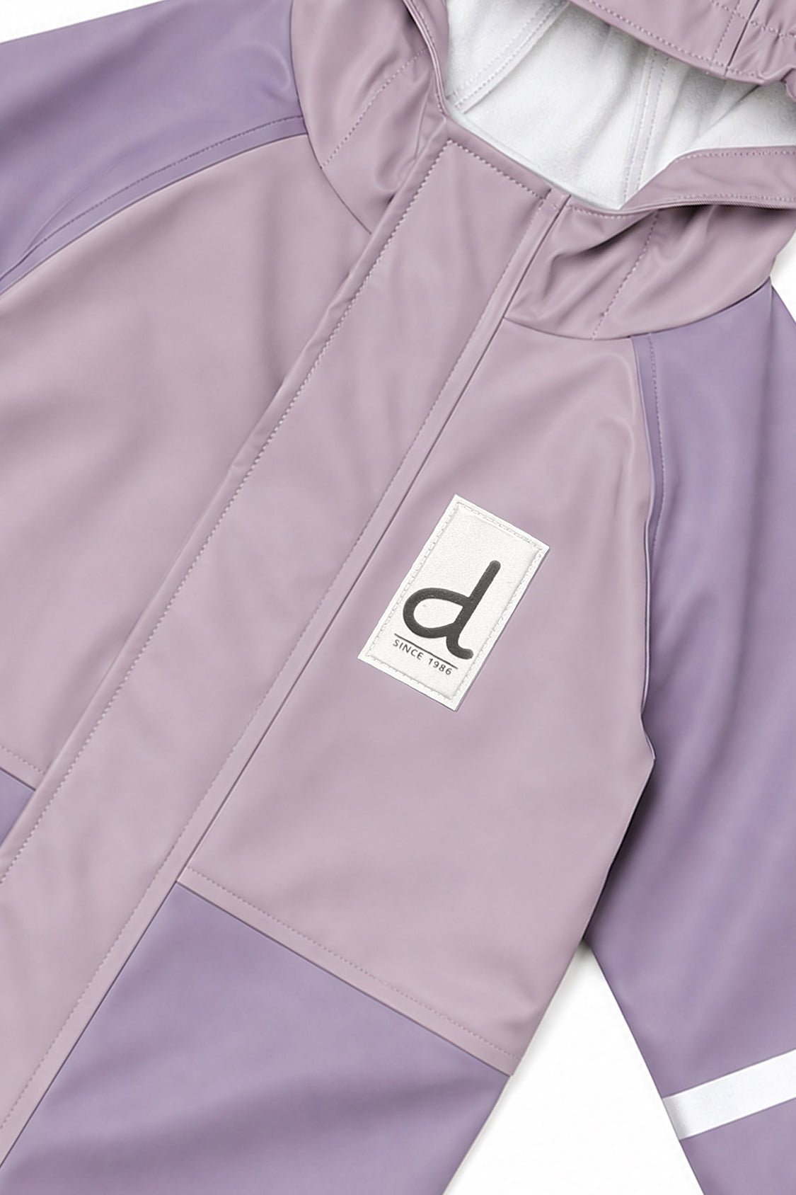 Baby Rain One Piece Mauve-3