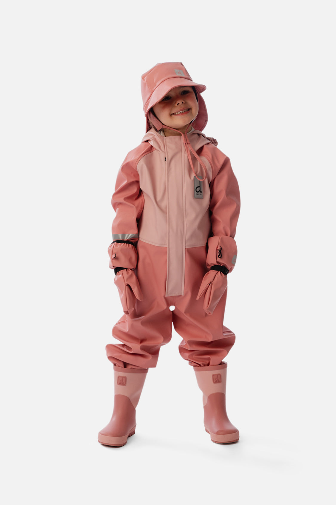 Rain One Piece Pink-1