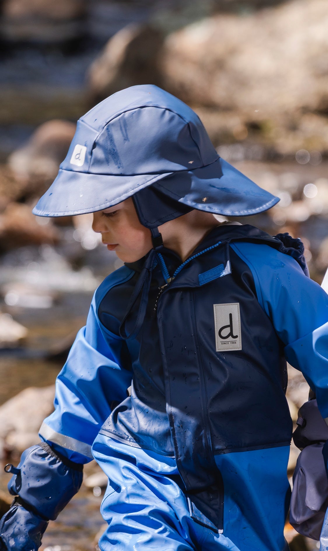 Rain Hat Dark Blue-1
