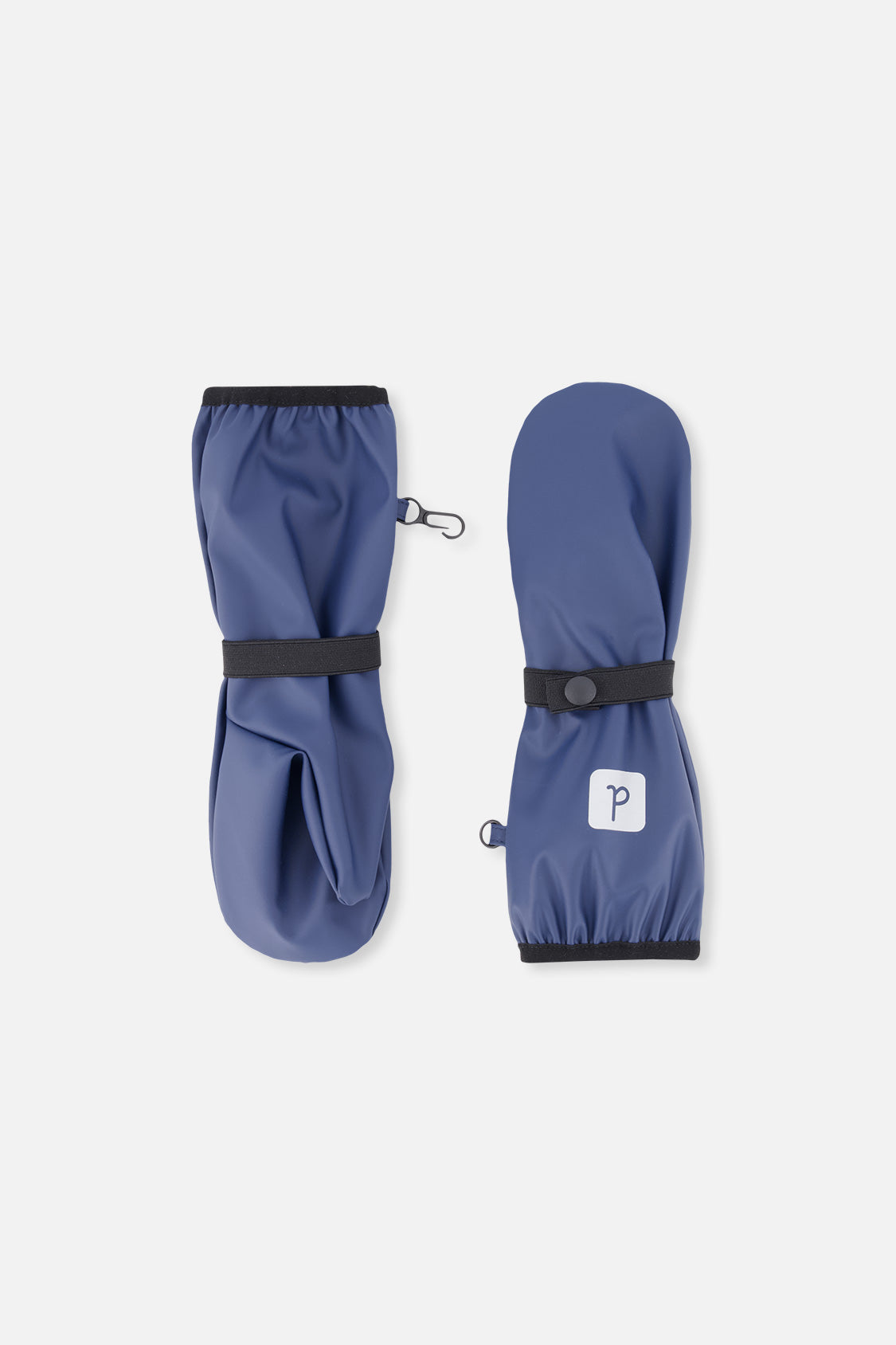 Baby Rain Mittens Dark Blue-0