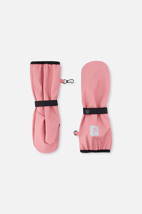 Baby Rain Mittens Pink-0