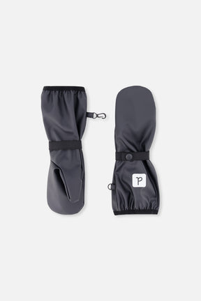 Baby Rain Mittens Black-0