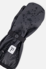 Baby Rain Mittens Black-2