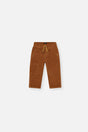 Baby Stretch Corduroy Pants With Cargo Pocket Brown Sugar-0