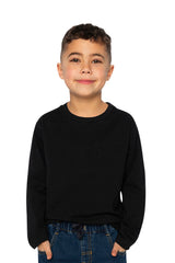 Organic Cotton Long Sleeve T-Shirt Black-1