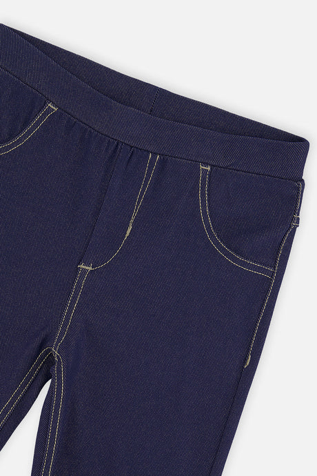 Baby Jeggings Navy Blue Denim-2