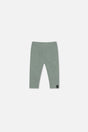 Baby Rib Leggings Green Printed Green-0