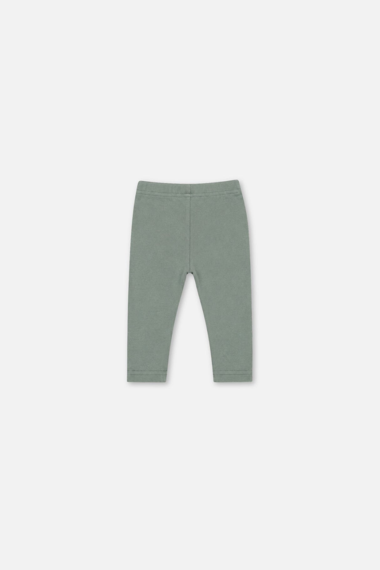 Baby Rib Leggings Green Printed Green-1