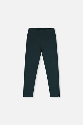 Rib Leggings Jasper Printed Green-0