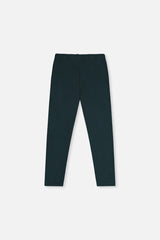 Deux par Deux Rib Leggings Jasper Printed Green product image P2