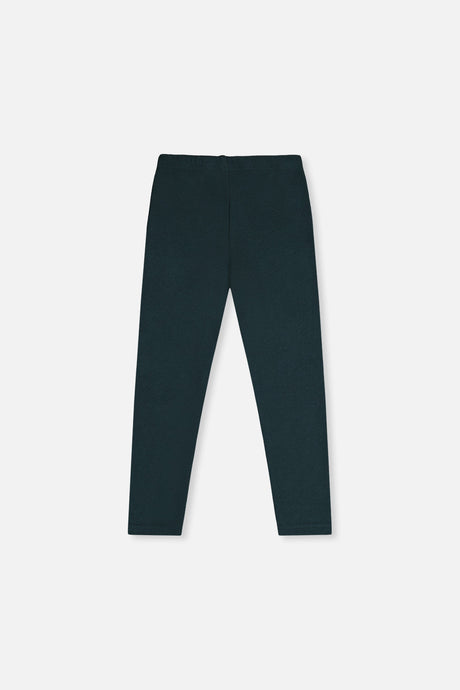 Deux par Deux Rib Leggings Jasper Printed Green product image P2