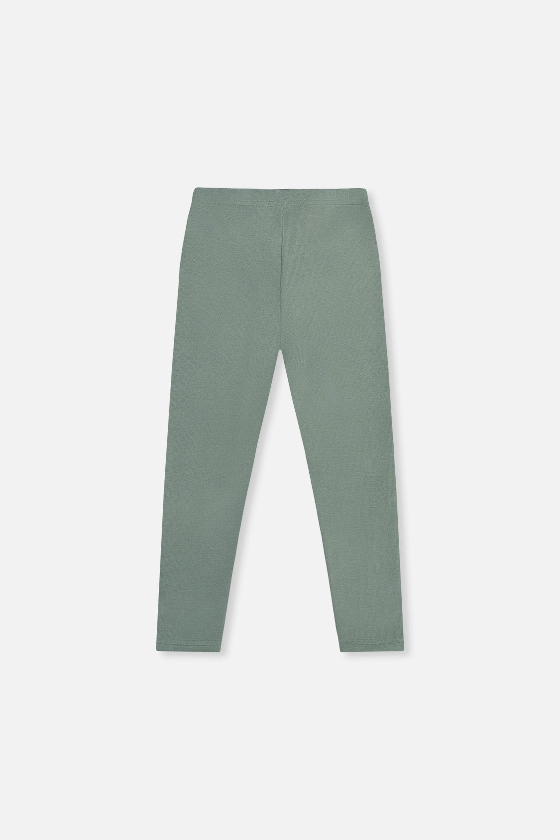Deux par Deux Rib Leggings Green Printed Green product image P2