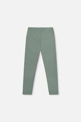 Deux par Deux Rib Leggings Green Printed Green product image P2