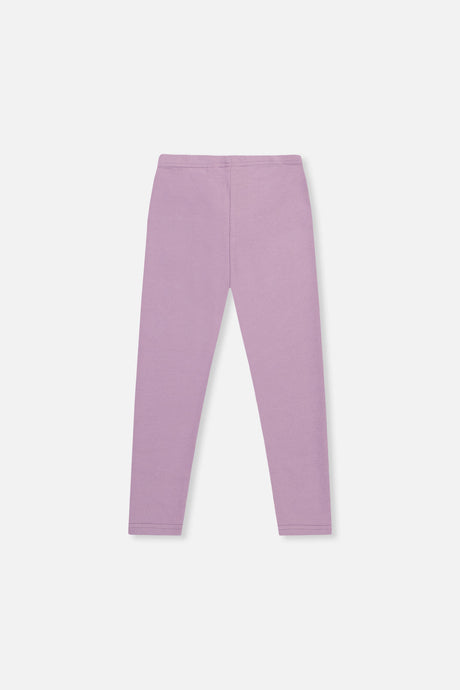 Deux par Deux Rib Leggings Violet product image P2