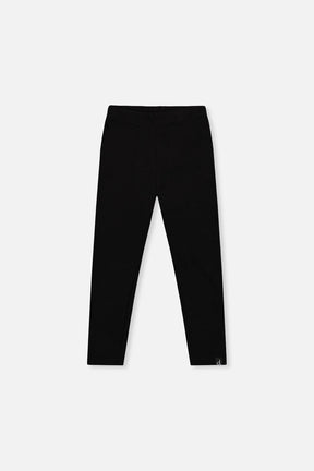 Rib Leggings Black-0