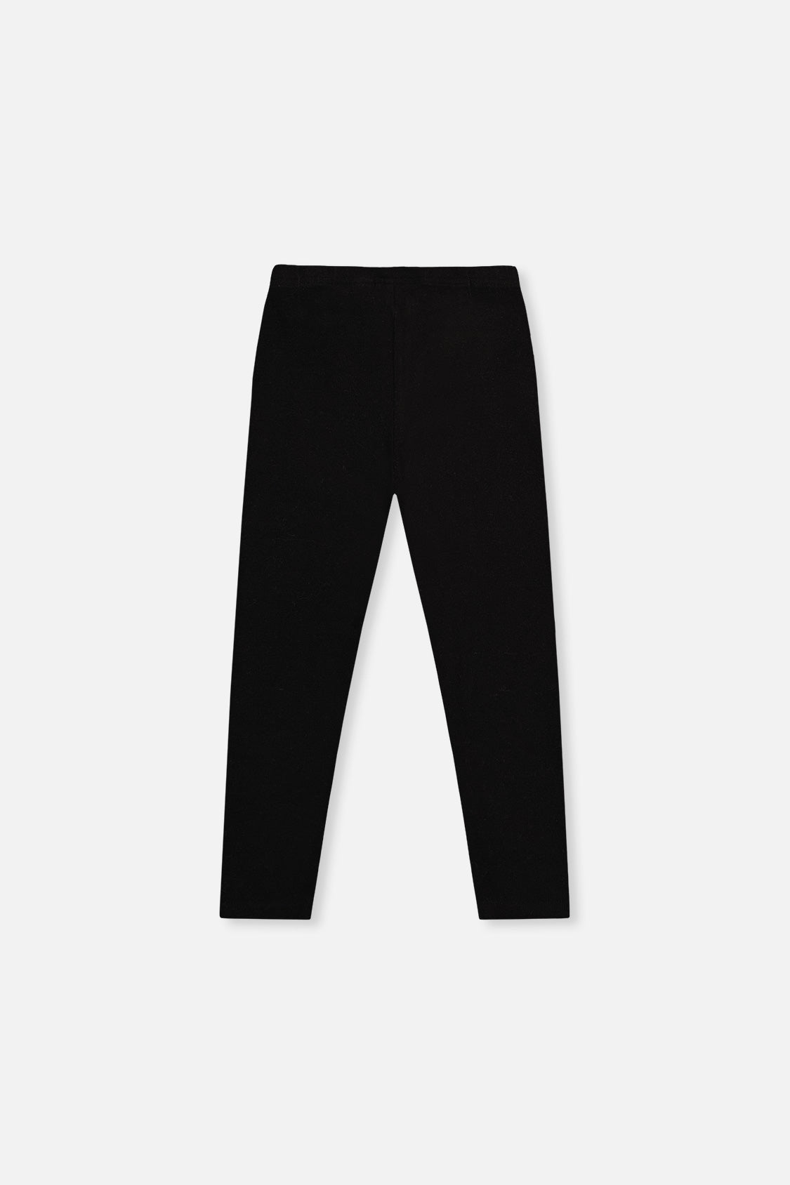 Rib Leggings Black-4