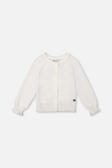Knit Cardigan Off-White-0