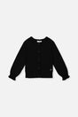 Knit Cardigan Black-0